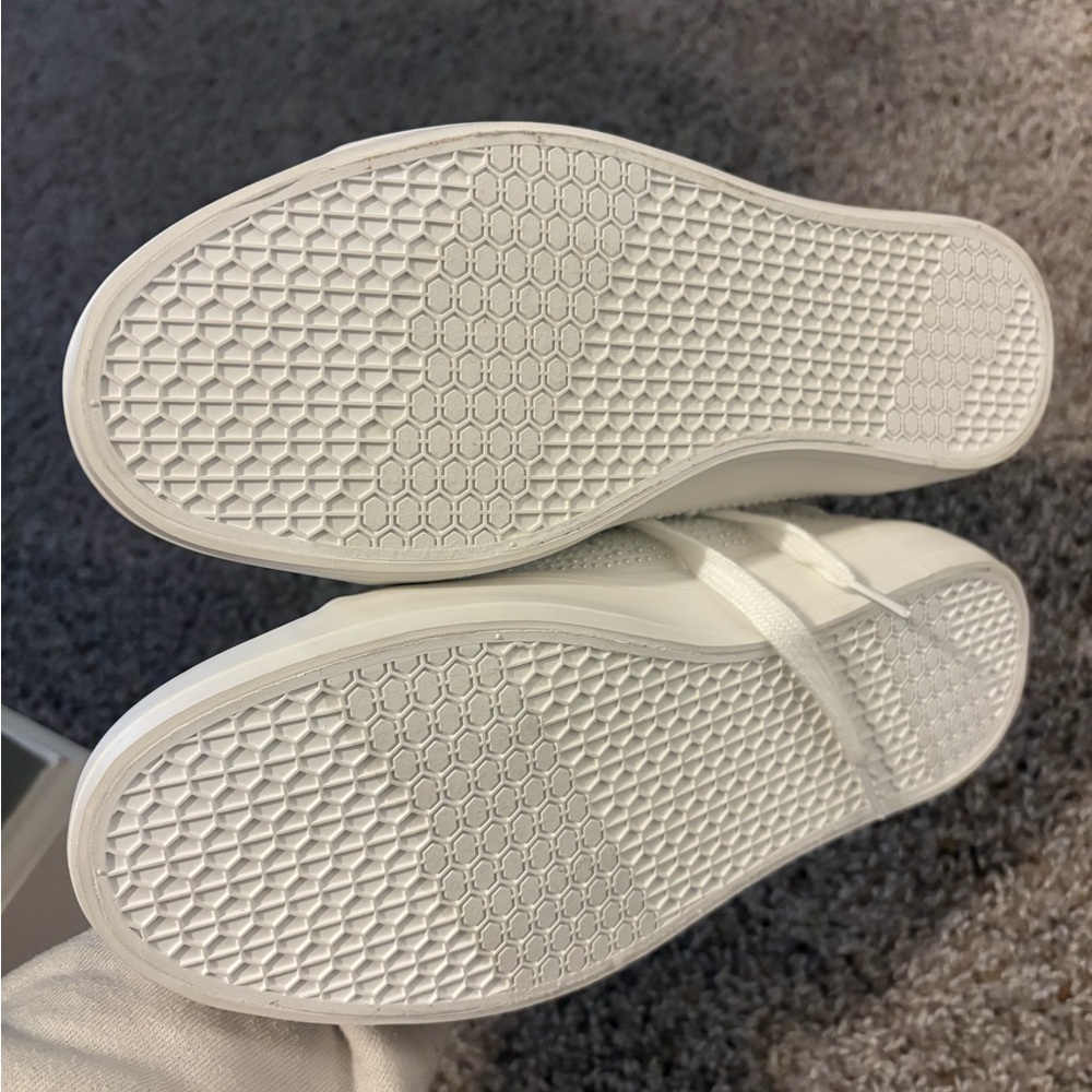 Juicy Couture White Studded Sneakers - Picture 3 of 4